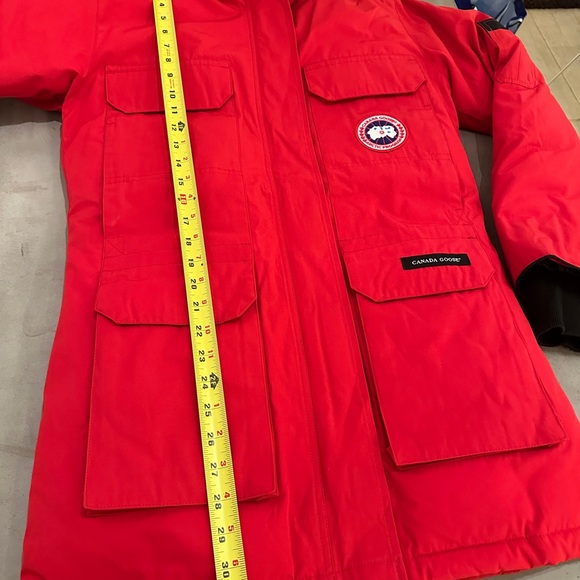 Canada Goose Red Expedition Parka S - Picture 11 of 16